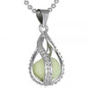 Glowing Luminous Stone Vintage Necklace